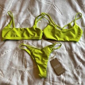 Benoa Swim Neon Bikini Set